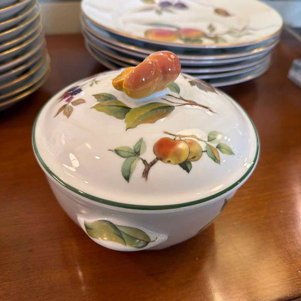 Royal Worcester "Evesham" Small Covered Casserole