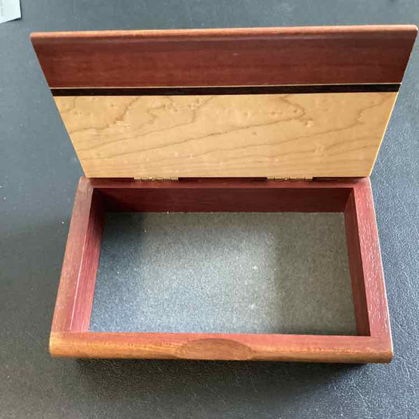 Jewelry Box - Birdseye Maple, Purple Heart