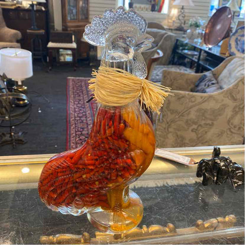 Chili Rooster Figurine