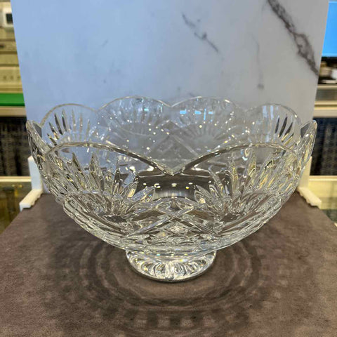 Waterford Footed Bowl/Scalloped