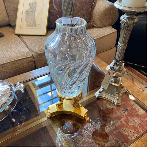 Italian Crystal Vase