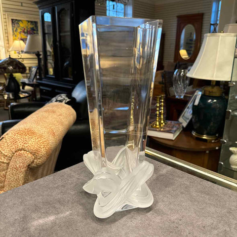 Lalique Vase (Square)