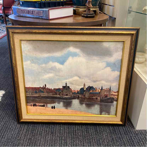 "View of Delft" by Johannes Vermeer